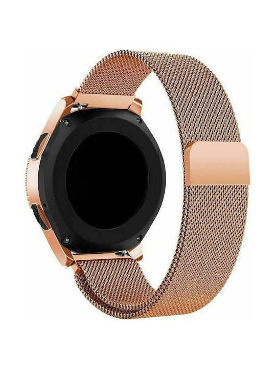Milanese Strap Stainless Steel Rose Gold (Galaxy Watch 42mm)