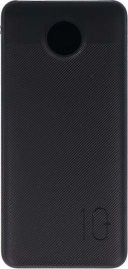 Veger VP1105 Power Bank 10000mAh με 2 Θύρες USB-A και Θύρα USB-C Μαύρο