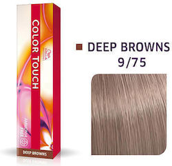 Wella Color Touch Toner Castanii Închiși Profun...