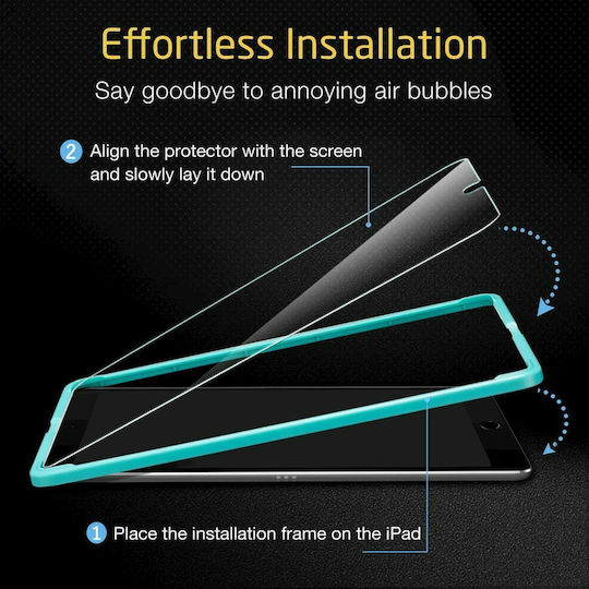 ESR Premium 0.3mm Tempered Glass (iPad 9(2021), iPad 8/7, iPad Air 10.5", iPad Pro 10.5")