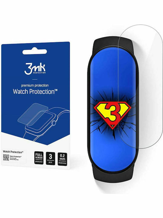 3MK Curved Arc Screen Protector για το Mi Band 3/Mi Smart Band 4 3τμχ