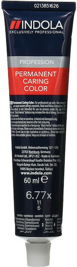 Indola Permanent Caring Color Red And Fashion Hair Dye 6.77 Dark Blonde Very Intense Violet 60ml