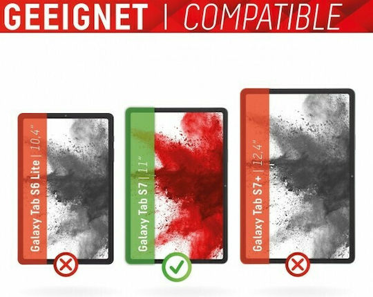 Displex Hybrid 2D Gehärtetes Glas (Galaxy Tab S7) 01541