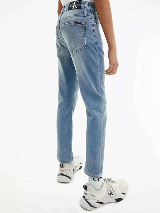 Calvin Klein Essential Παιδικό Τζιν Παντελόνι Γαλάζιο