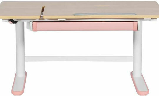 Action Kid Plus Kinder Schreibtisch Rosa 112x60x55-89cm
