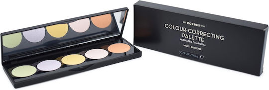 Korres Activated Charcoal Color Corrector Palette Colour-Correcting 11gr