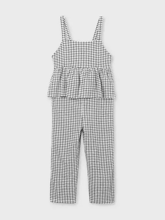 Kids' Fabric Jumpsuit Black