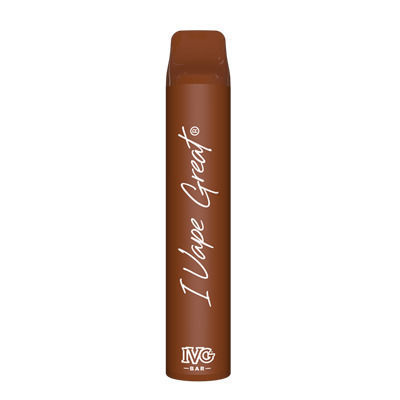 IVG Bar Plus Електронна Цигара Единично Употребима 800 Вдишвания Cola Ice 2ml 20mg Кафяв