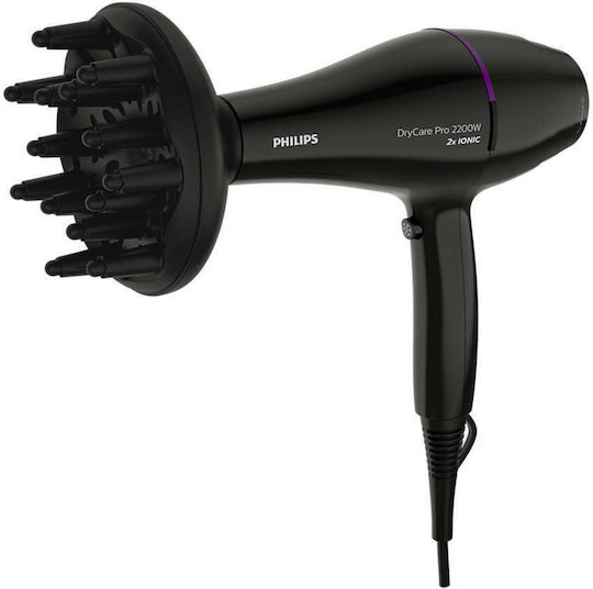 Philips Drycare Ionic Hair Dryer with Diffuser 2200W