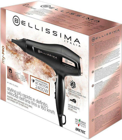 Bellissima myPRO Ionic Επαγγελματικό Πιστολάκι Μαλλιών 2400W