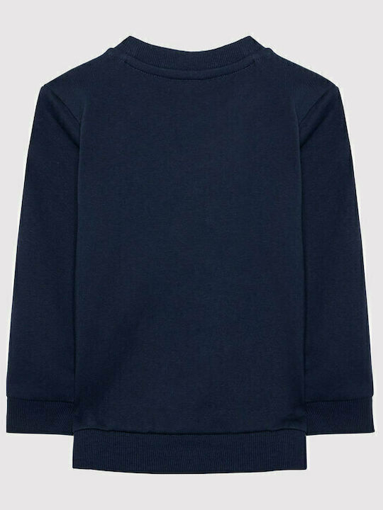 Fleece Kids Sweatshirt Navy Blue Core