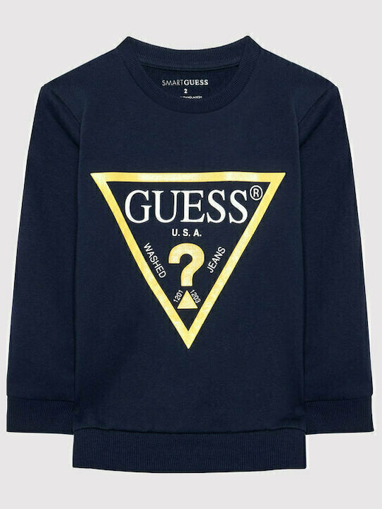 Fleece Kids Sweatshirt Navy Blue Core