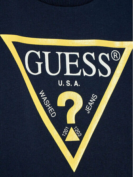 Fleece Kids Sweatshirt Navy Blue Core