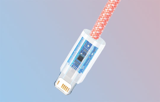 Baseus Dynamic Braided USB-A to Lightning Cable Orange 2m (CALD000507)