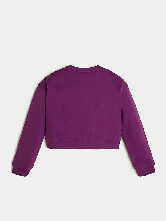 Kinder-Sweatshirt Lila Icon