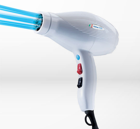 GammaPiu Active Oxygen White Επαγγελματικό Πιστολάκι Μαλλιών 2100W