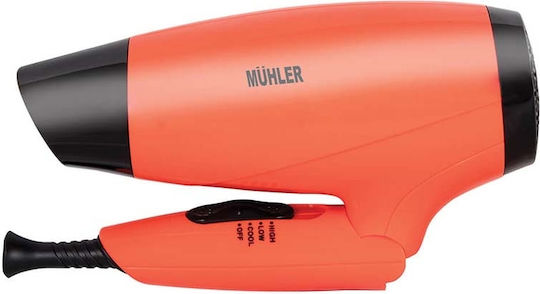 Muhler Пътуване Сешоар 1400W MD-1400F Orange