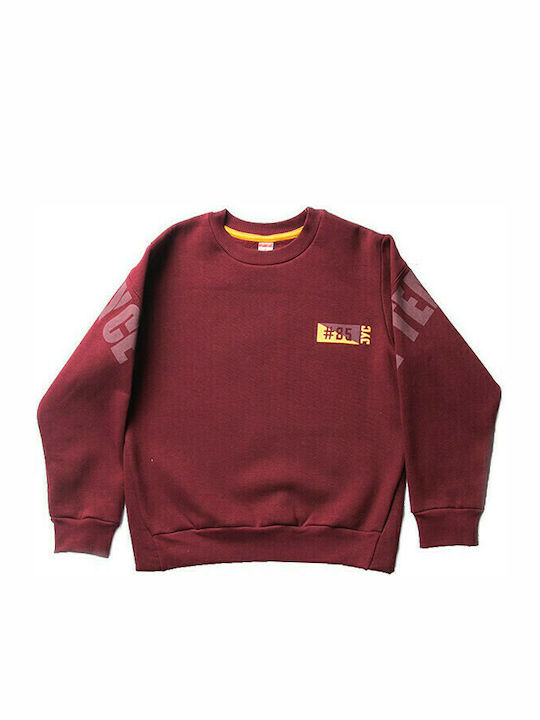 Joyce Kinder Sweatshirt Burgundisch