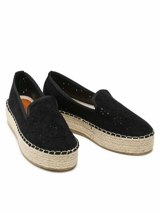 Damen Espadrilles in Schwarz Farbe