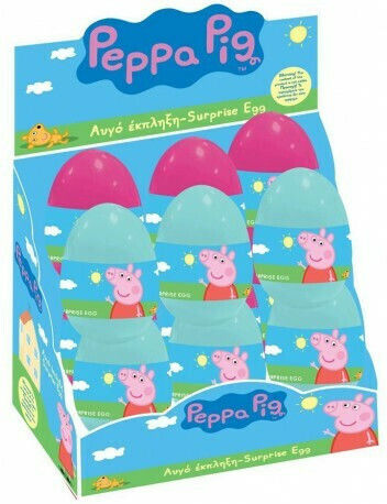 Diakakis Peppa Pig Surprise Egg Large Peppa Pig (Various Designs)