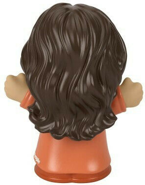 Fisher Price Baby Toy Little People Figure Brown-Haired Girl for 12++ Months