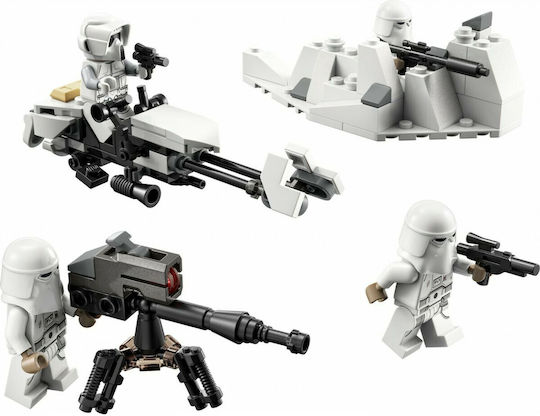 LEGO Star Wars Snowtrooper Battle Pack Pentru Vârsta 6+