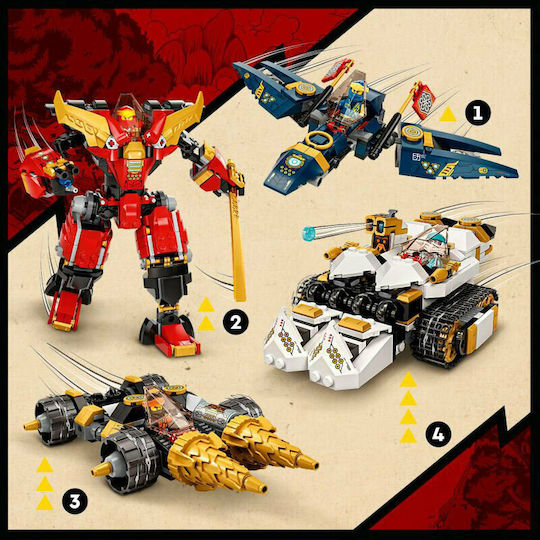 LEGO Ninjago Ninja Ultra Combo Mech für 9+ Jahre Jahre