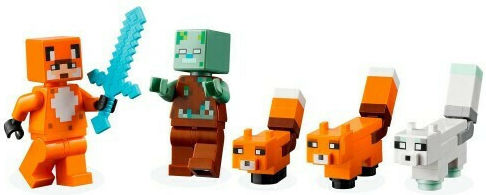 LEGO Minecraft The Fox Lodge για 8+ Ετών 193τμχ