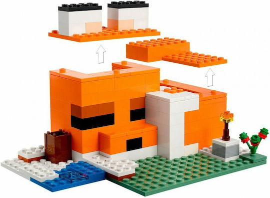 LEGO Minecraft The Fox Lodge για 8+ Ετών 193τμχ