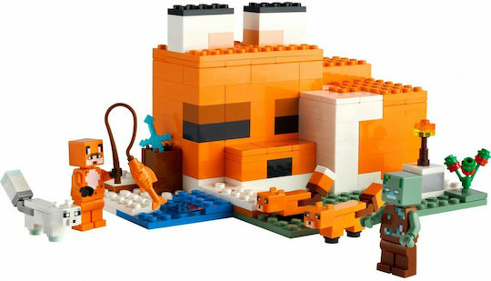 LEGO Minecraft The Fox Lodge για 8+ Ετών 193τμχ