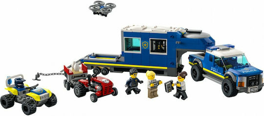 LEGO City Police Mobile Command Камион за Възраст 6+