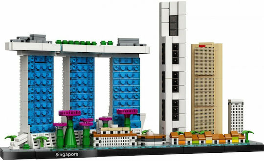 LEGO Architecture Singapore За 18+ Години 827 Бройки