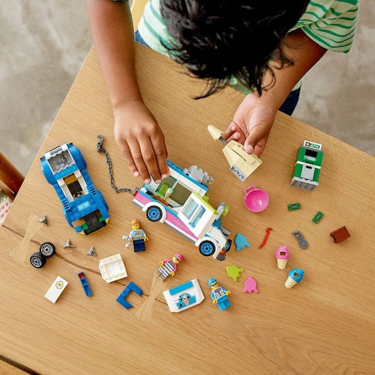 LEGO City Ice Cream Truck Police Chase for 5+ Years