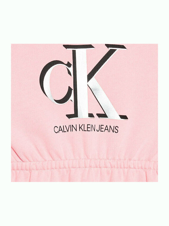 Children's Dress Sweatshirt Long Sleeve Pink