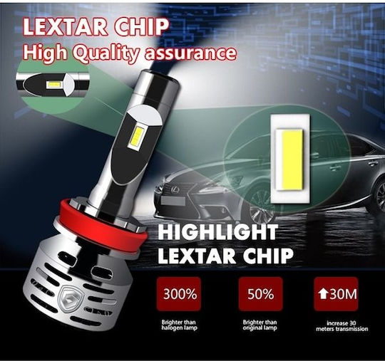 Bizzar Λάμπες Αυτοκινήτου R1 Head Light HB4-9006 LED 12V 56W 2τμχ