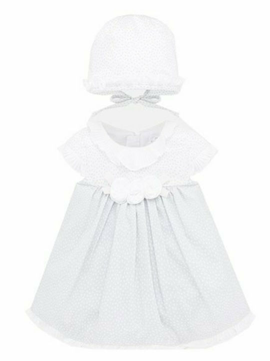 Girls Dress Sleeveless Set of 2 with Accessories Grey