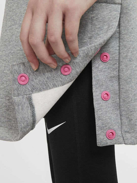 Sportswear Kinderkleid Mädchenkleider Langärmelig Gray