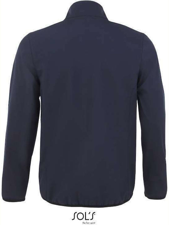 Sol's Radian Herren Winter Jacke Lässig Marineblau