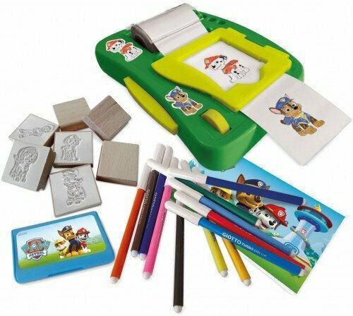 Real Fun Toys Aufkleber Sticker Machine Paw Patrol für Kinder 3+ Jahre alt+ Jahre