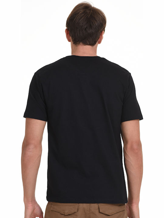 Splendid Herren T-Shirt Kurzarm Schwarz