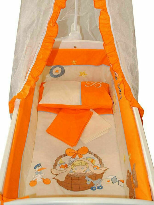 Beboulino Λίκνο New Baby White με Στρώμα