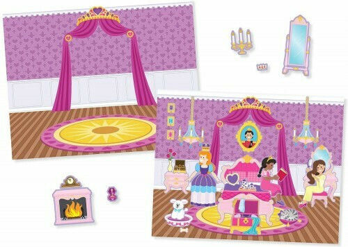 Melissa & Doug Άλμπουμ Αυτοκόλλητων Princess Castle Reusable Sticker Pad για Παιδιά 3+ Ετών