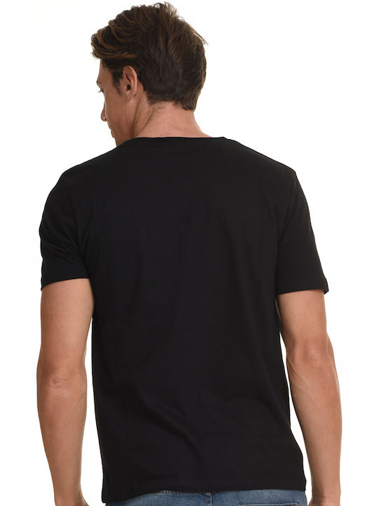 Splendid Men's Short Sleeve T-shirt Black