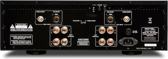 Rotel RB-1582 MkII Τελικός Ενισχυτής Hi-Fi Stereo 200W/8Ω Μαύρος