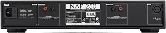 Naim NAP 250 DR Усилвател на мощност Hi-Fi усилвател Stereo 80W/8Ω Черен