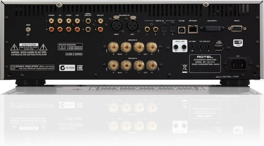 Rotel RA-1572 Ολοκληρωμένος Ενισχυτής Hi-Fi Stereo 120W/8Ω Μαύρος