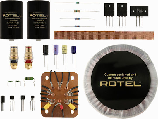 Rotel RB-1590 Τελικός Ενισχυτής Hi-Fi Stereo 350W/8Ω Μαύρος
