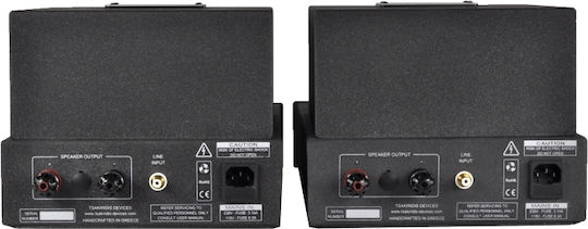 Tsakiridis Devices Apollon Λαμπάτος Τελικός Ενισχυτής Hi-Fi Mono 70W/8Ω Ασημί