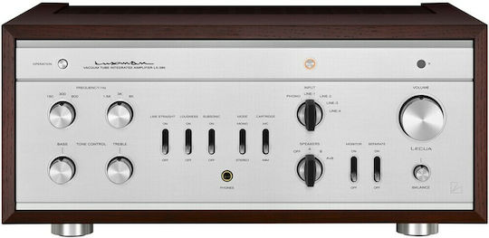Luxman LX-380 Λαμπάτος Ολοκληρωμένος Ενισχυτής Hi-Fi Stereo 14W/4Ω 18W/8Ω Ασημί