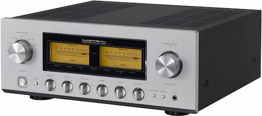 Luxman L-550AX Ολοκληρωμένος Ενισχυτής Hi-Fi Stereo 40W/4Ω 20W/8Ω Ασημί